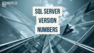 SQL Server Version Numbers - Do they matter?