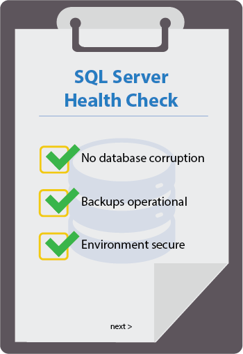 Get a SQL Server Health Check Report