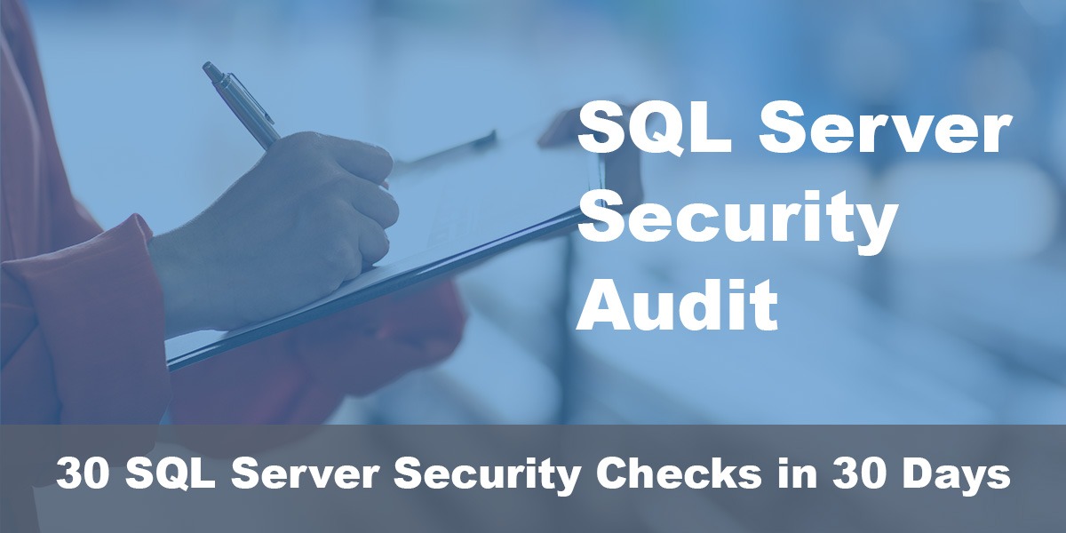 sql server security audit
