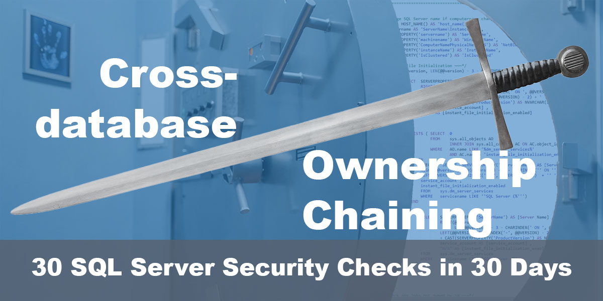 cross-database ownership chaining