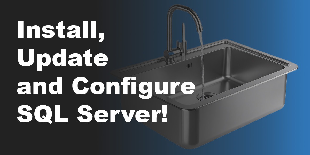 deploy sql server with one script