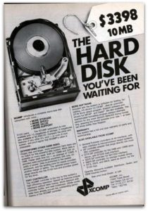 This used to be a big hard drive