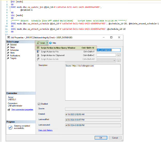 Automating DBA tasks with PowerShell