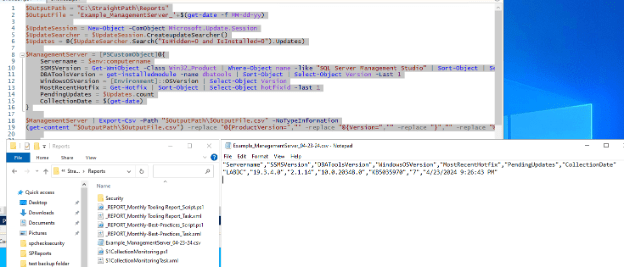 Advanced SQL Server DBA automation in Powershell