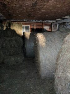 Lots of round bales.