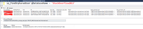 sp_FindOrphanedUser example 4