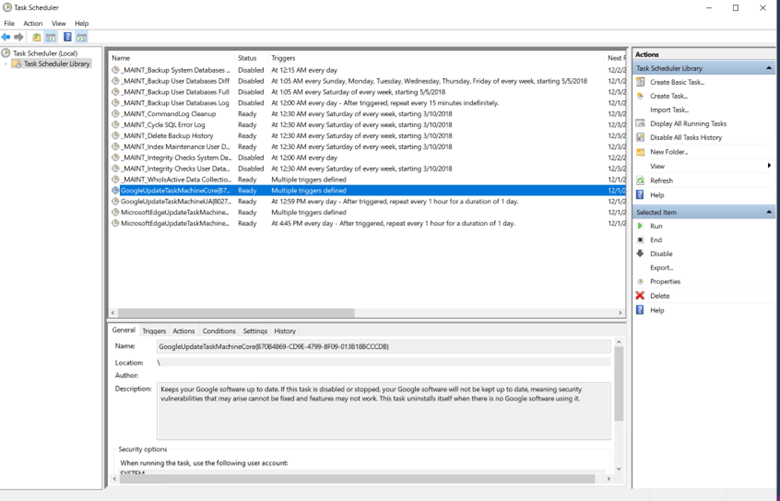 windows task scheduler